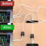 MEHCERH| Magnetic Cable Clips 6PCS