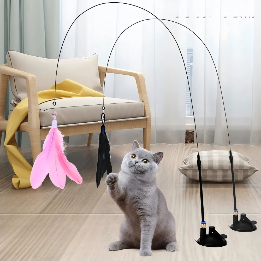 MEHCERH™ Interactive Cat Wand Toy