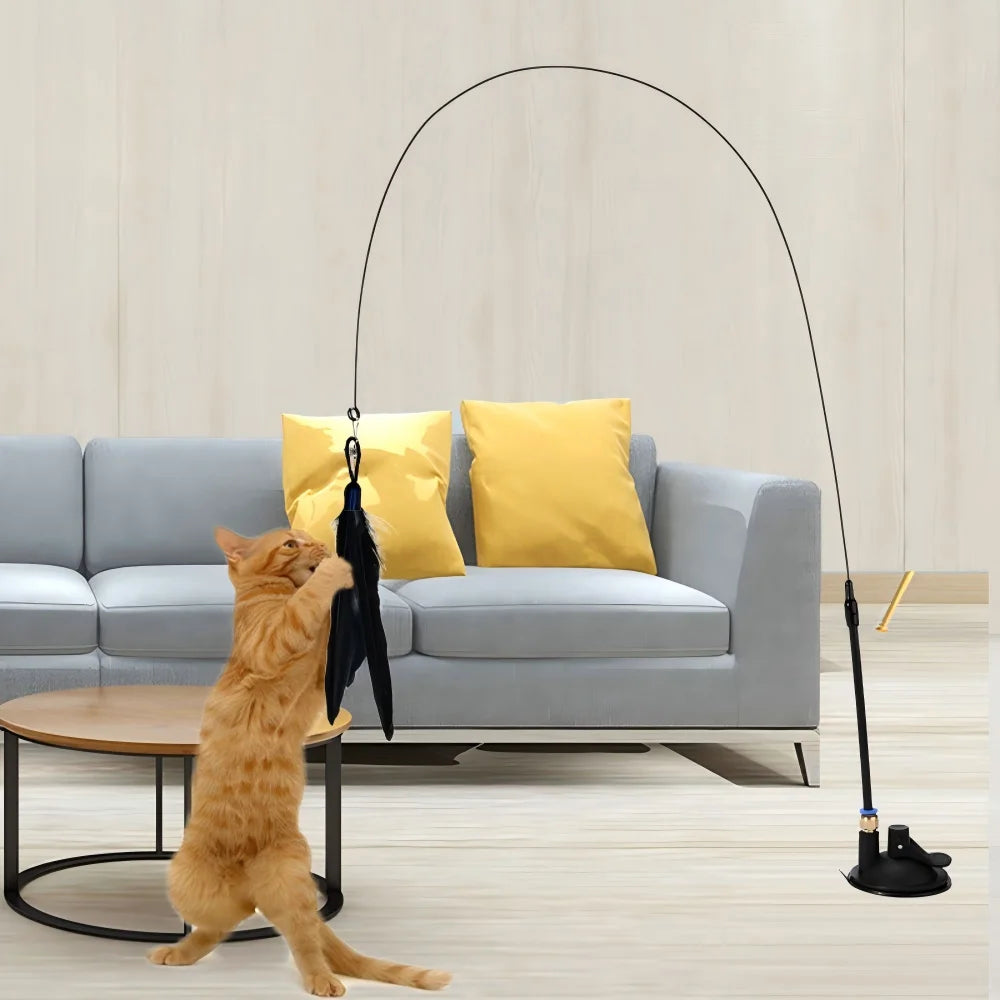 MEHCERH™ Interactive Cat Wand Toy